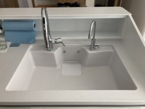 京都キッチン取付け隊　浄水栓を後付け　施工後